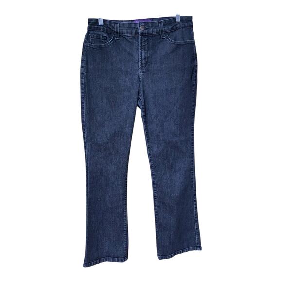 NYDJ Not Your Daughter’s Jeans 12P Lift Tuck Technology Straight Leg Denim USA - Picture 1 of 8